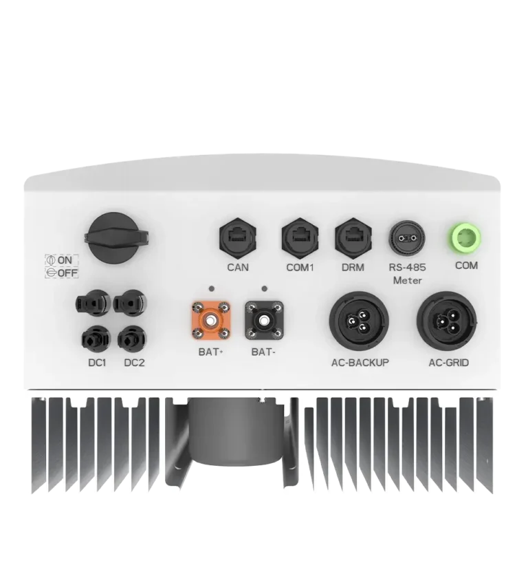 Solis - Low Voltage Single Phase Hybrid Inverter - S5-EH1P(3-6)K-L - Bottom