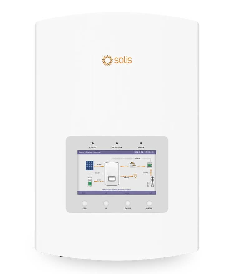 Solis - Low Voltage Single Phase Hybrid Inverter - S5-EH1P(3-6)K-L - Front