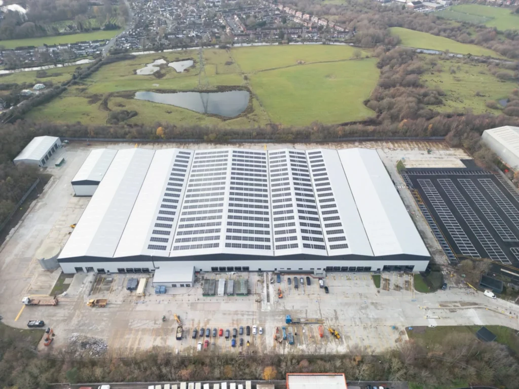 Tesco Distribution Center, Stakehill Industrial Estate, Middleton, Manchester - 1.3MW